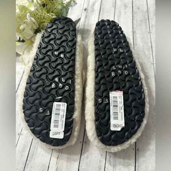 New Birkenstock Boston Big Buckle Teddy Shearling Clogs - Picture 10 of 14
